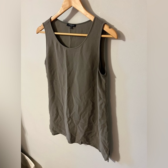 Lafayette 148 New York Ruthie 100% Silk Blouse Medium - Picture 3 of 5